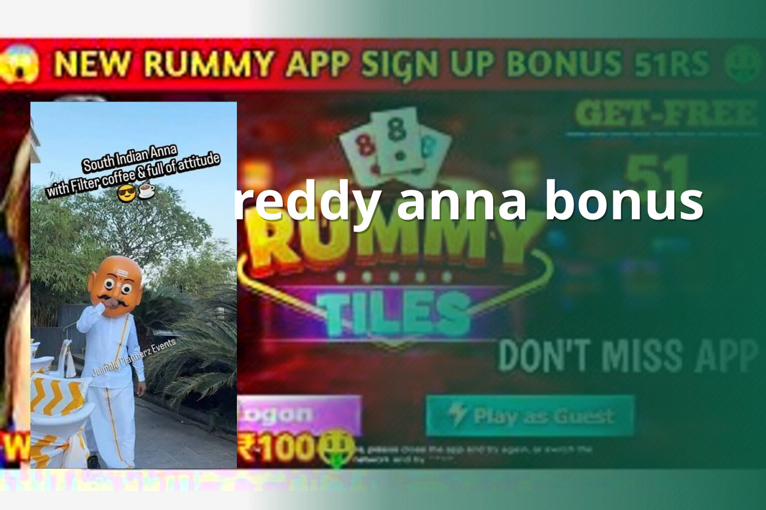reddy anna bonus - gaming_brand