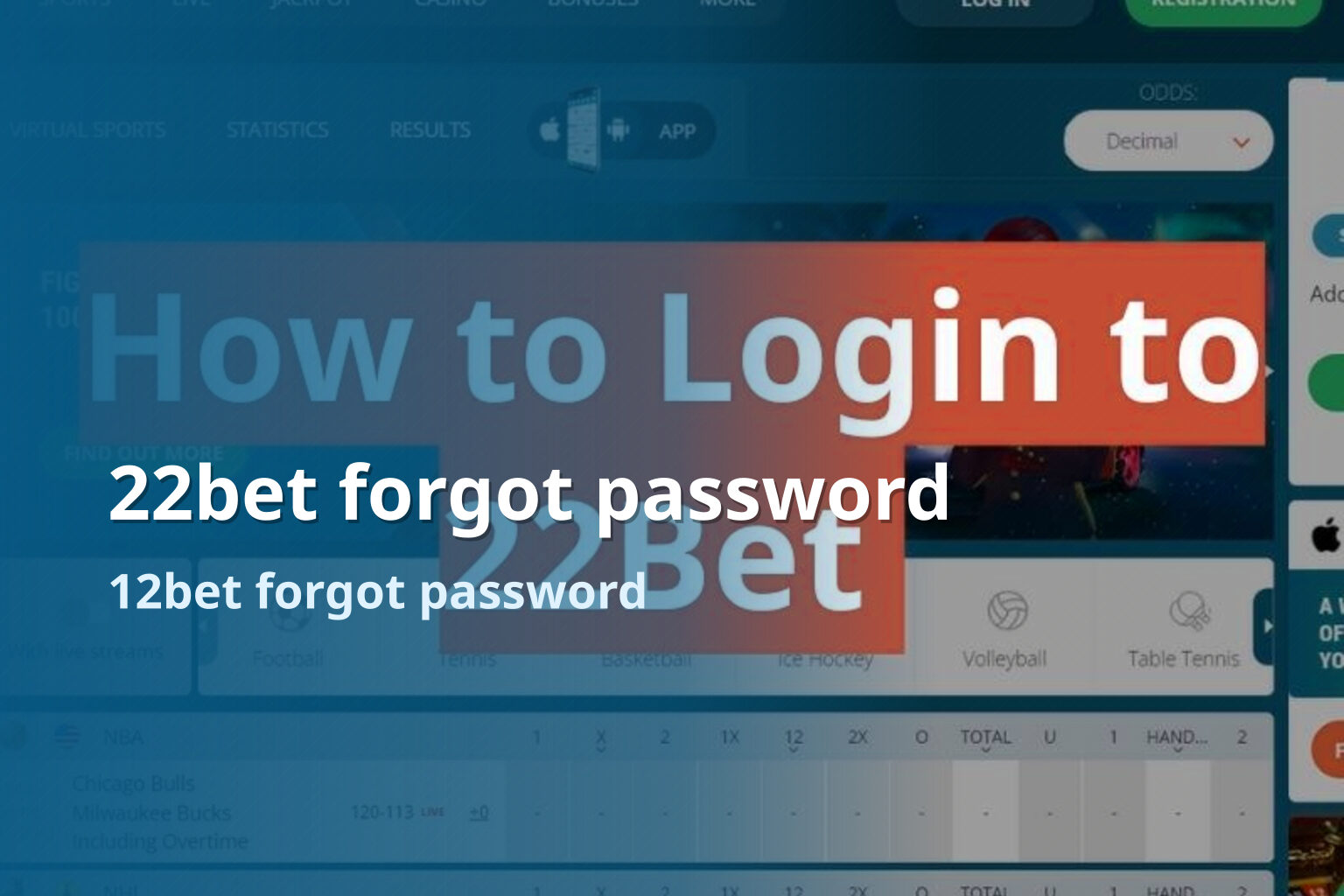 22bet forgot password - gaming_brand