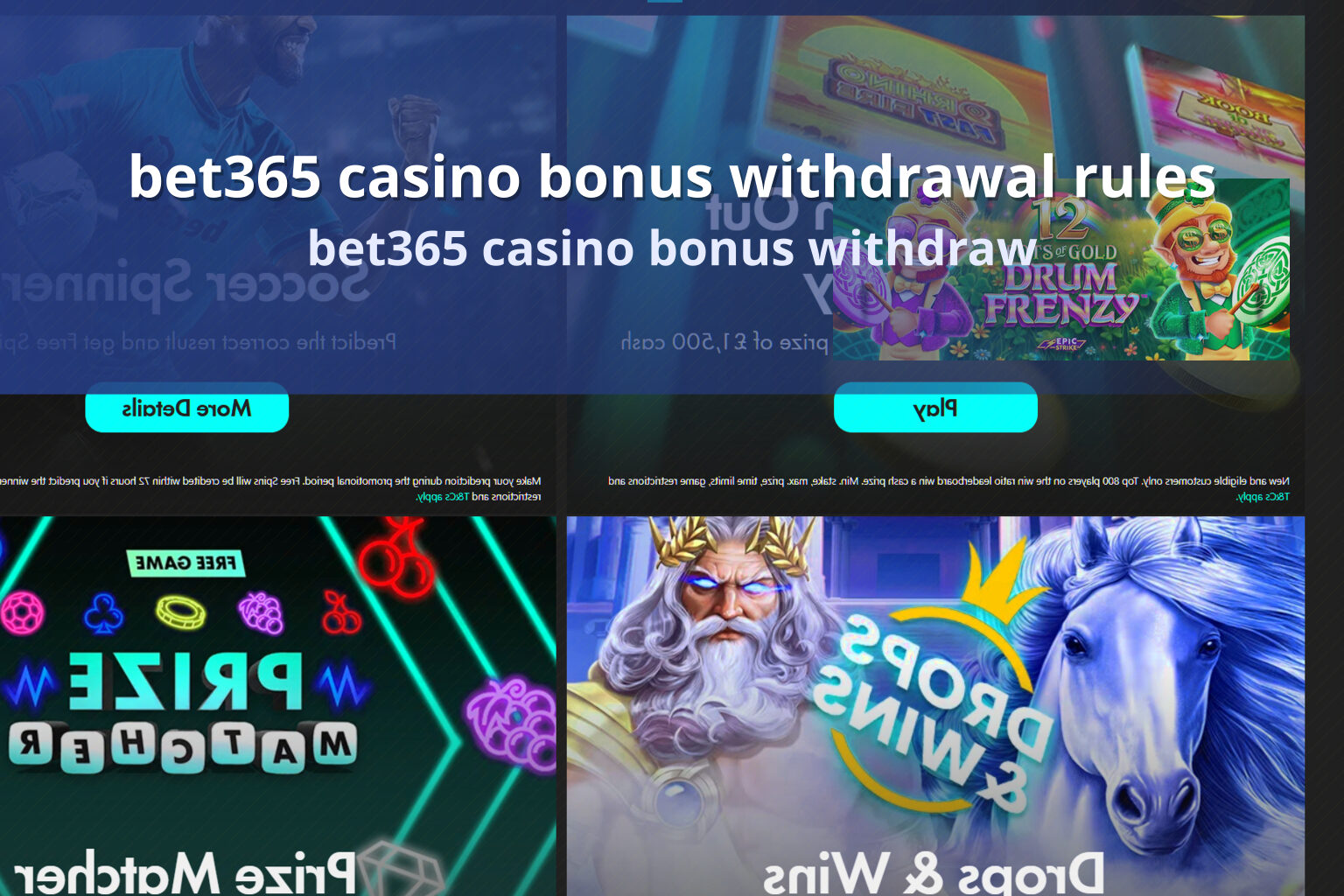 bet365 casino bonus withdrawal rules - gaming_brand