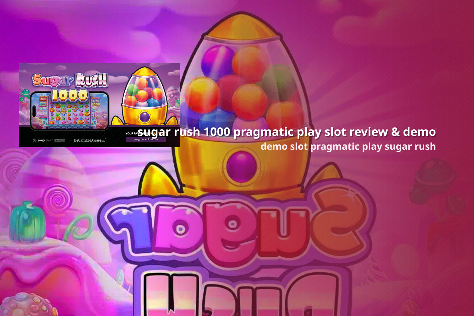 sugar rush 1000 pragmatic play slot review & demo - slots