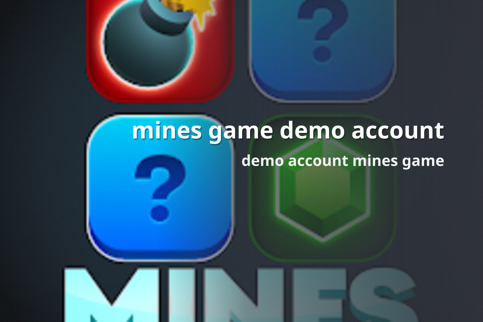 mines game demo account - mines_game