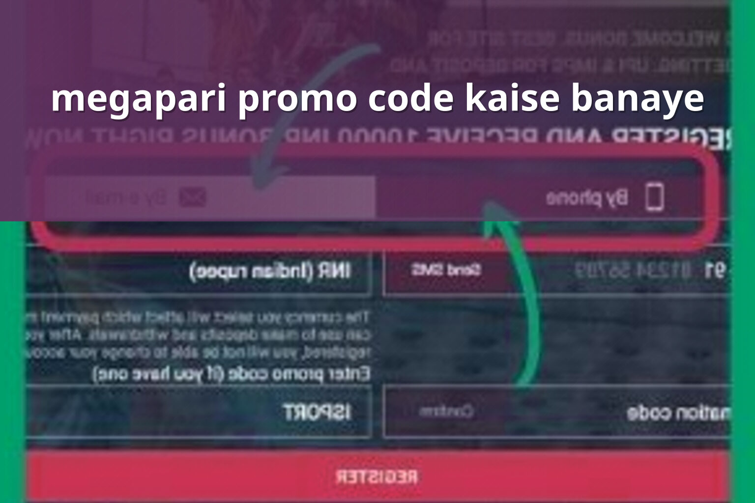 megapari promo code kaise banaye - gaming_brand