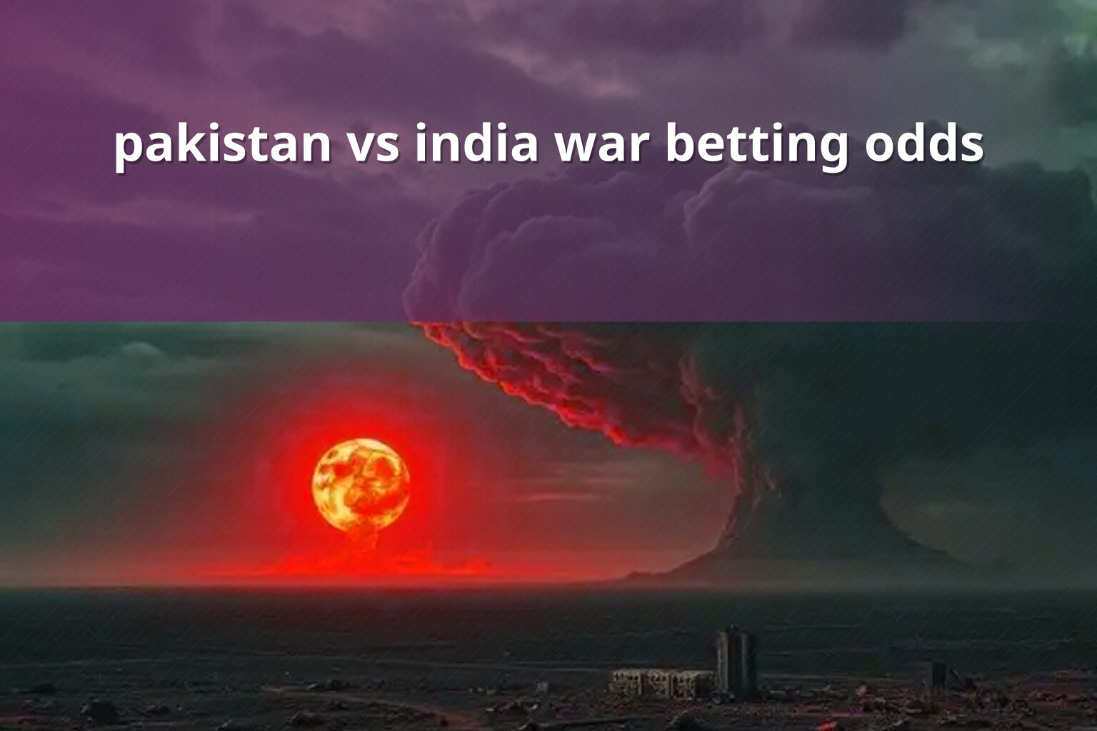 pakistan vs india war betting odds - การพนัน