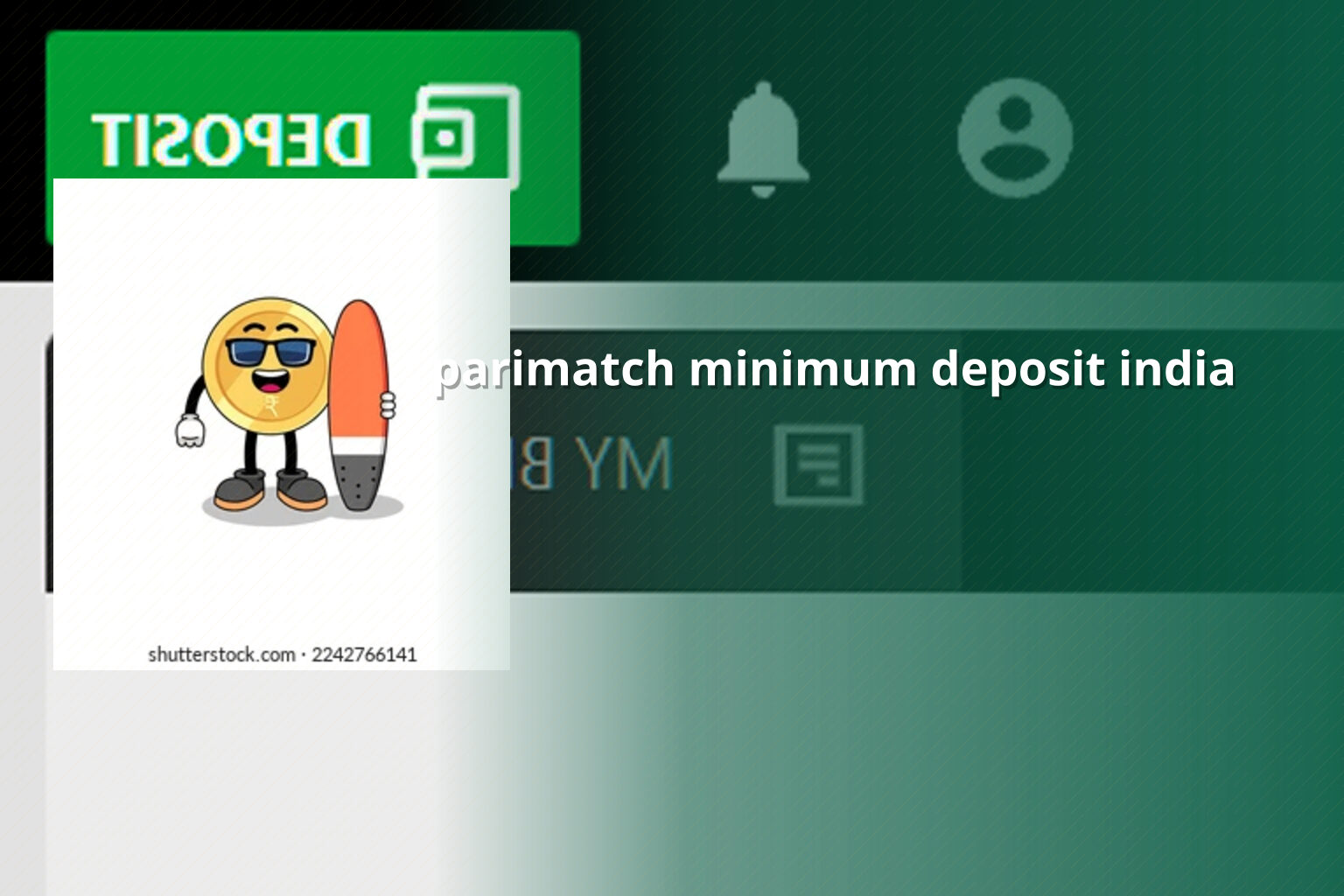 parimatch minimum deposit india - gaming_brand