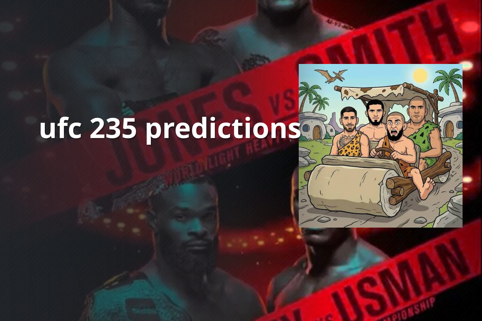 ufc 235 predictions - sportsbook