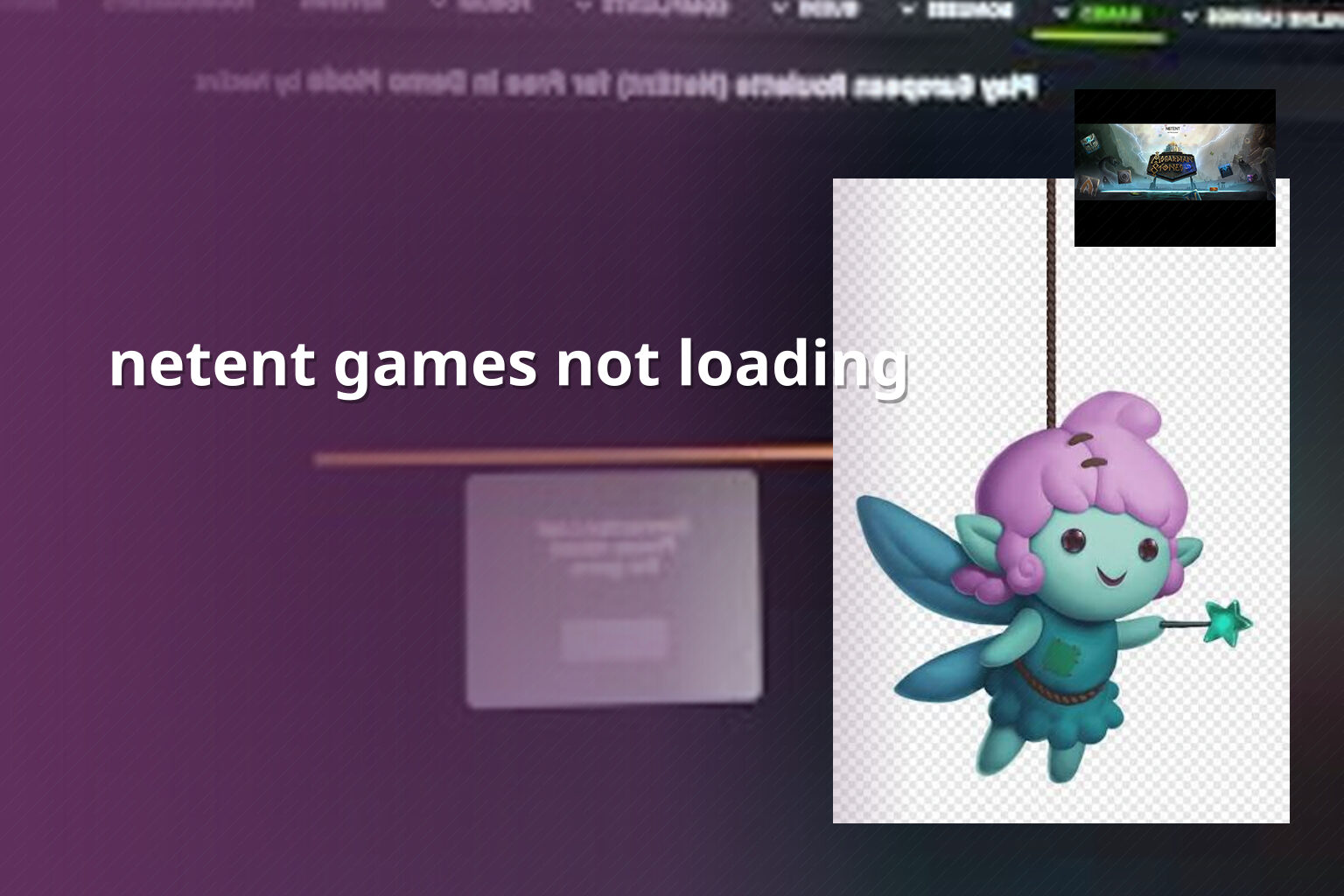 netent games not loading - gaming_brand