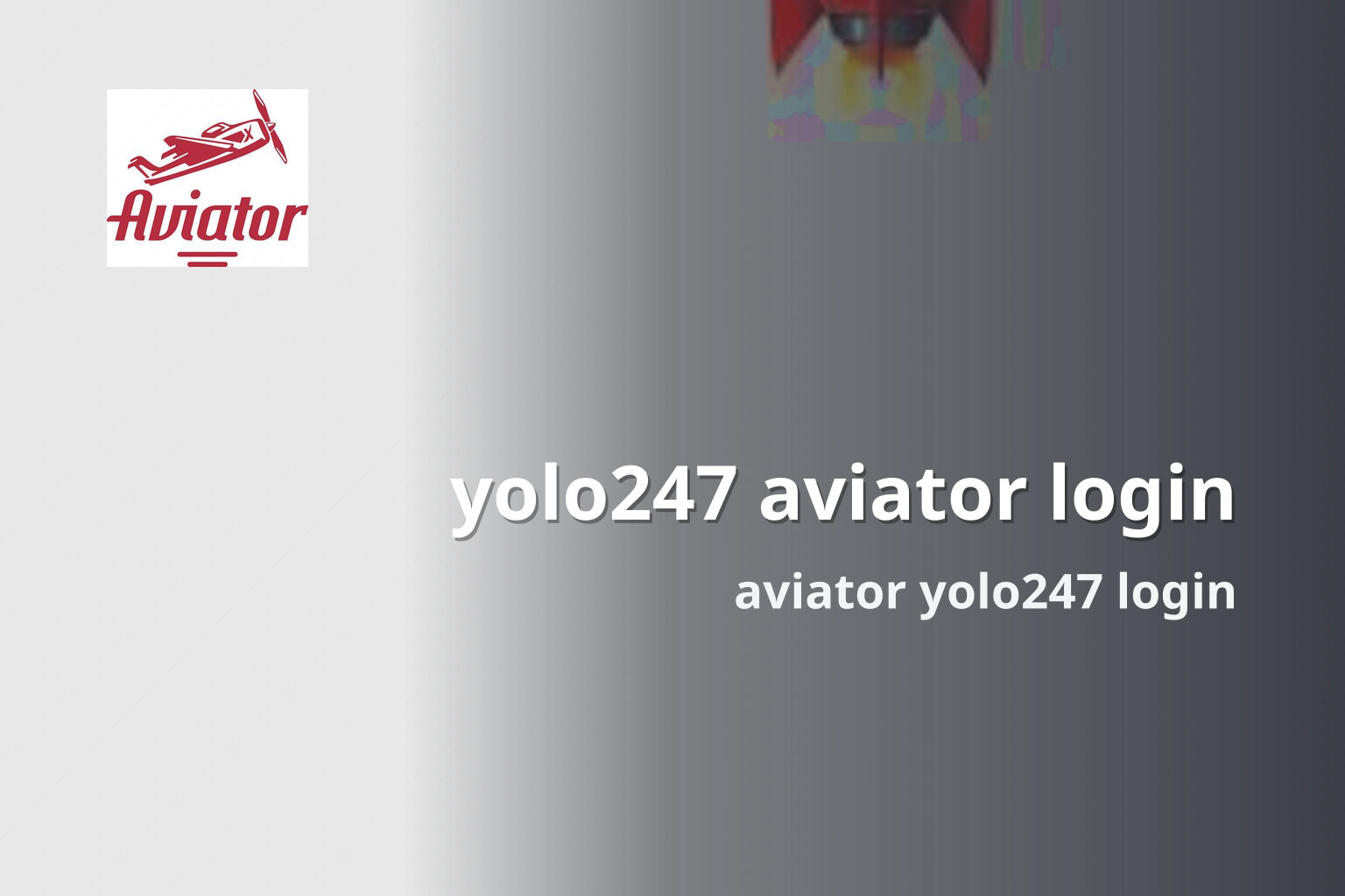 yolo247 aviator login - gaming_brand