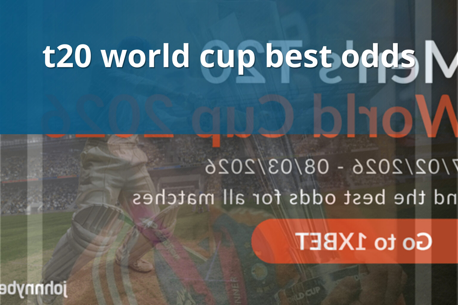 t20 world cup best odds - cricket_betting