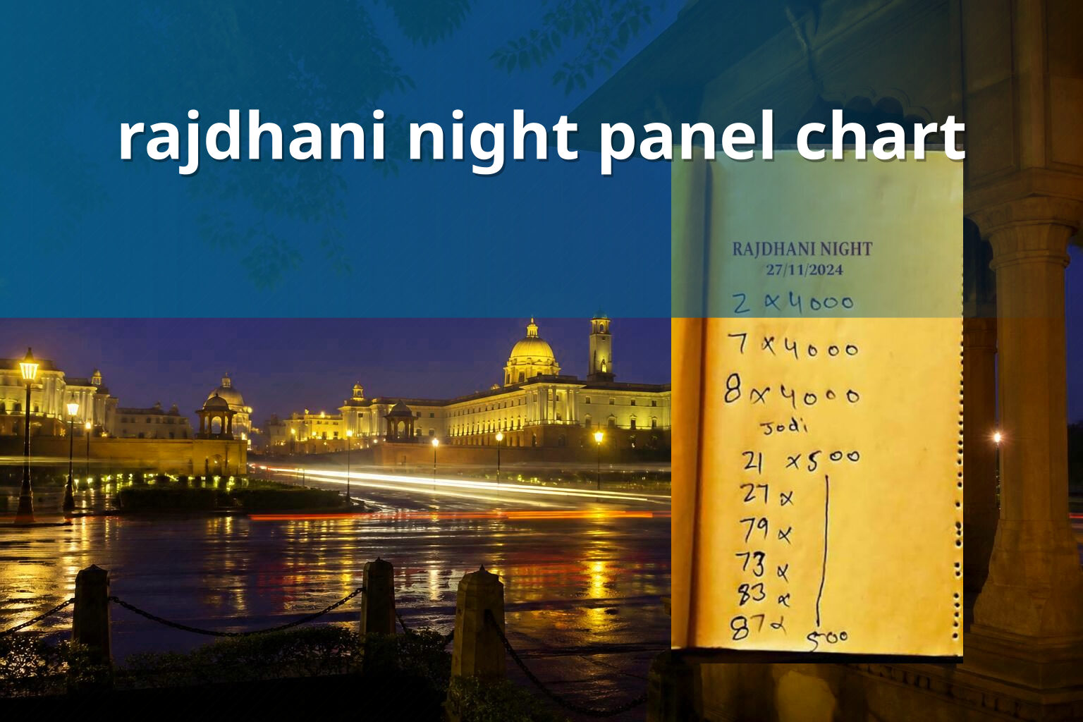 rajdhani night panel chart - matka_satta