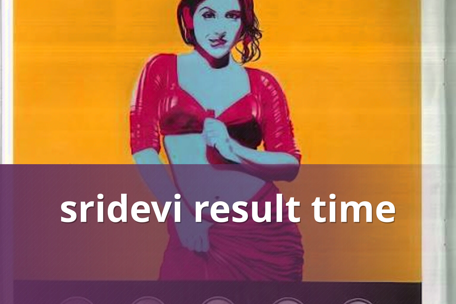 sridevi result time - matka_satta