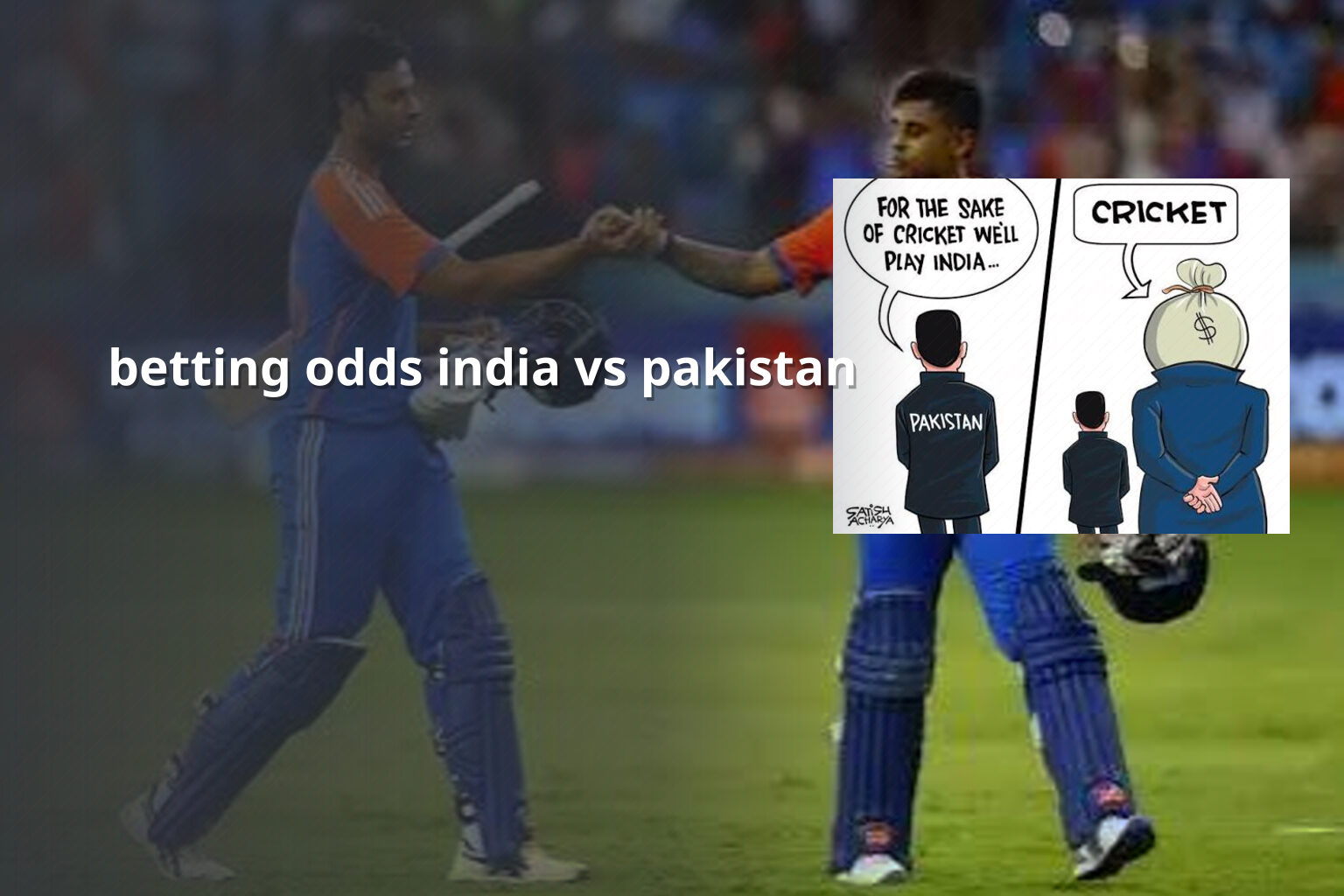 betting odds india vs pakistan - การพนัน