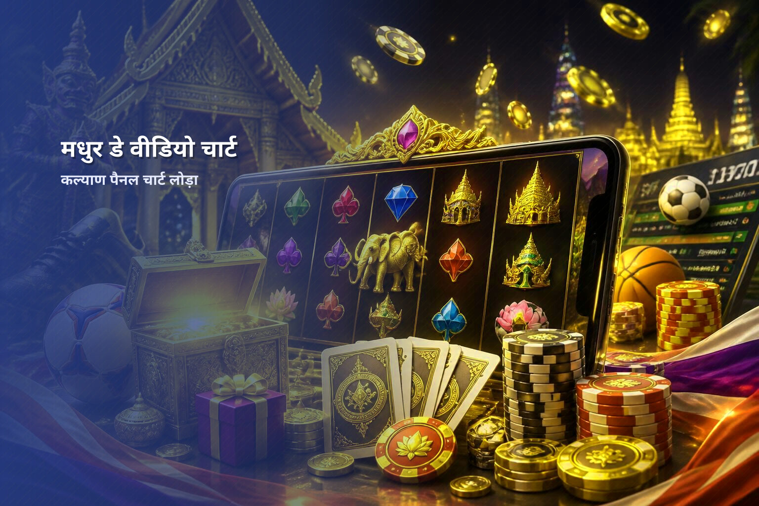 मधुर डे वीडियो चार्ट कल्याण पैनल चार्ट लोड़ा
