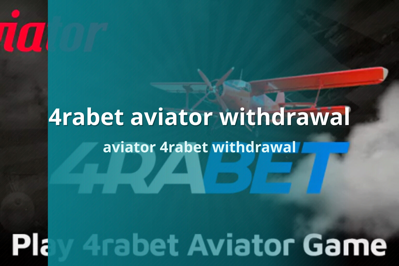 4rabet aviator withdrawal aviator 4rabet withdrawal
