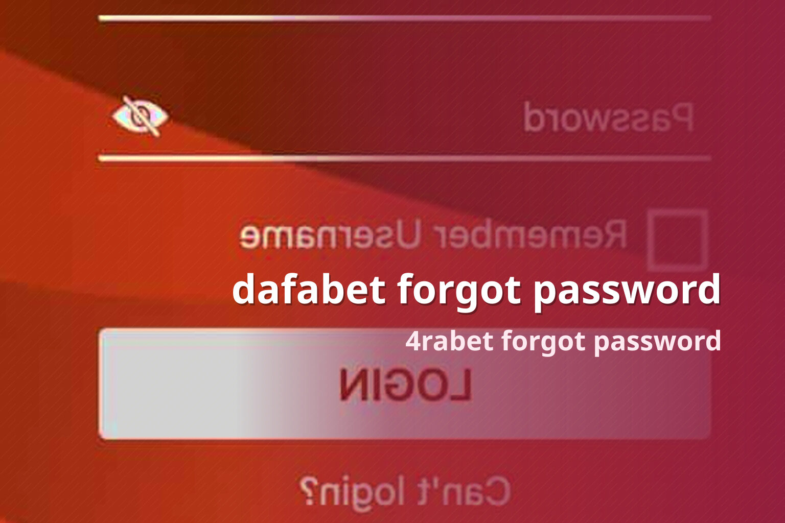 dafabet forgot password - gaming_brand