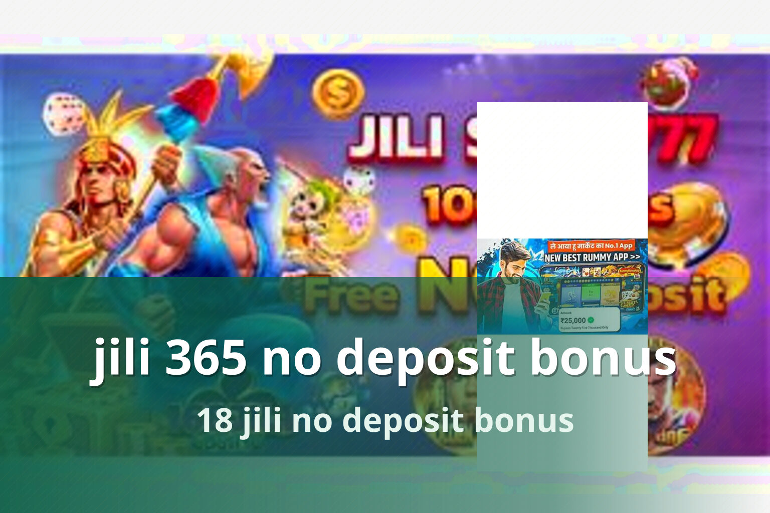 jili 365 no deposit bonus - slots