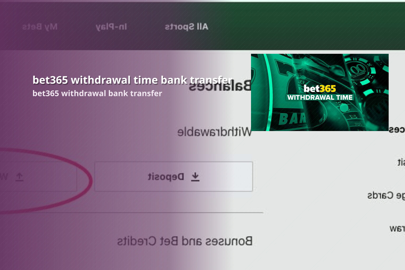 bet365 withdrawal time bank transfer bet365 withdrawal bank transfer