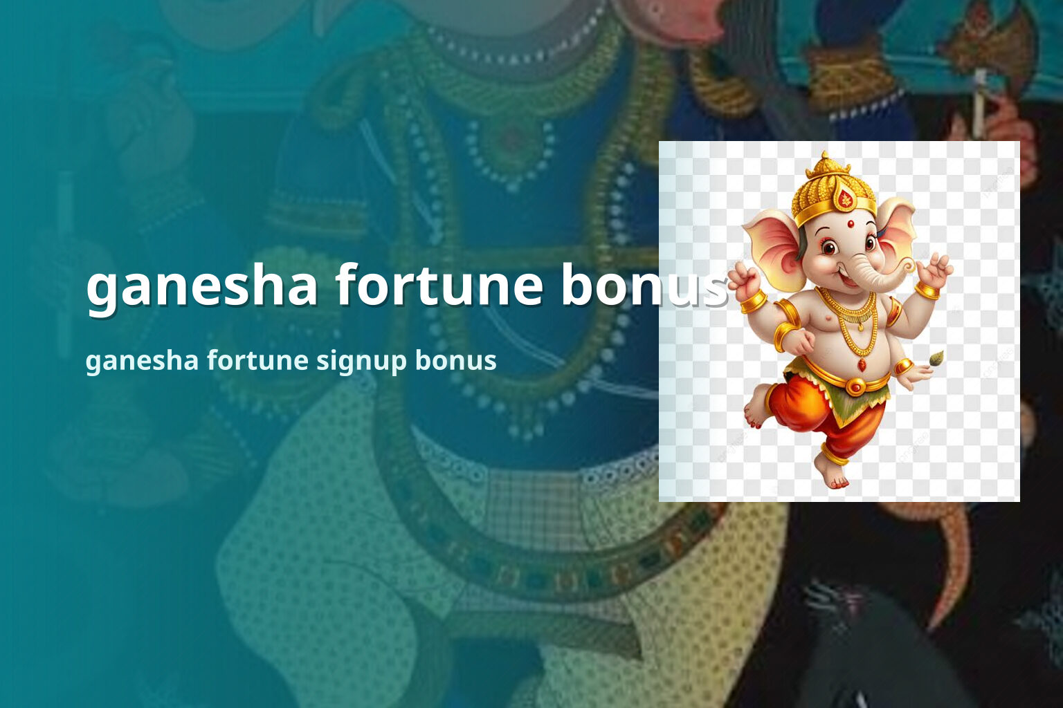 ganesha fortune bonus - payment_and_bonus