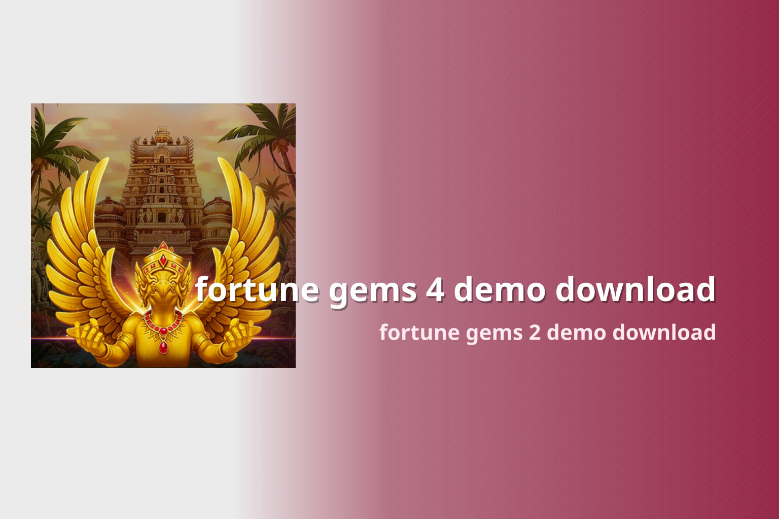 fortune gems 4 demo download fortune gems 2 demo download