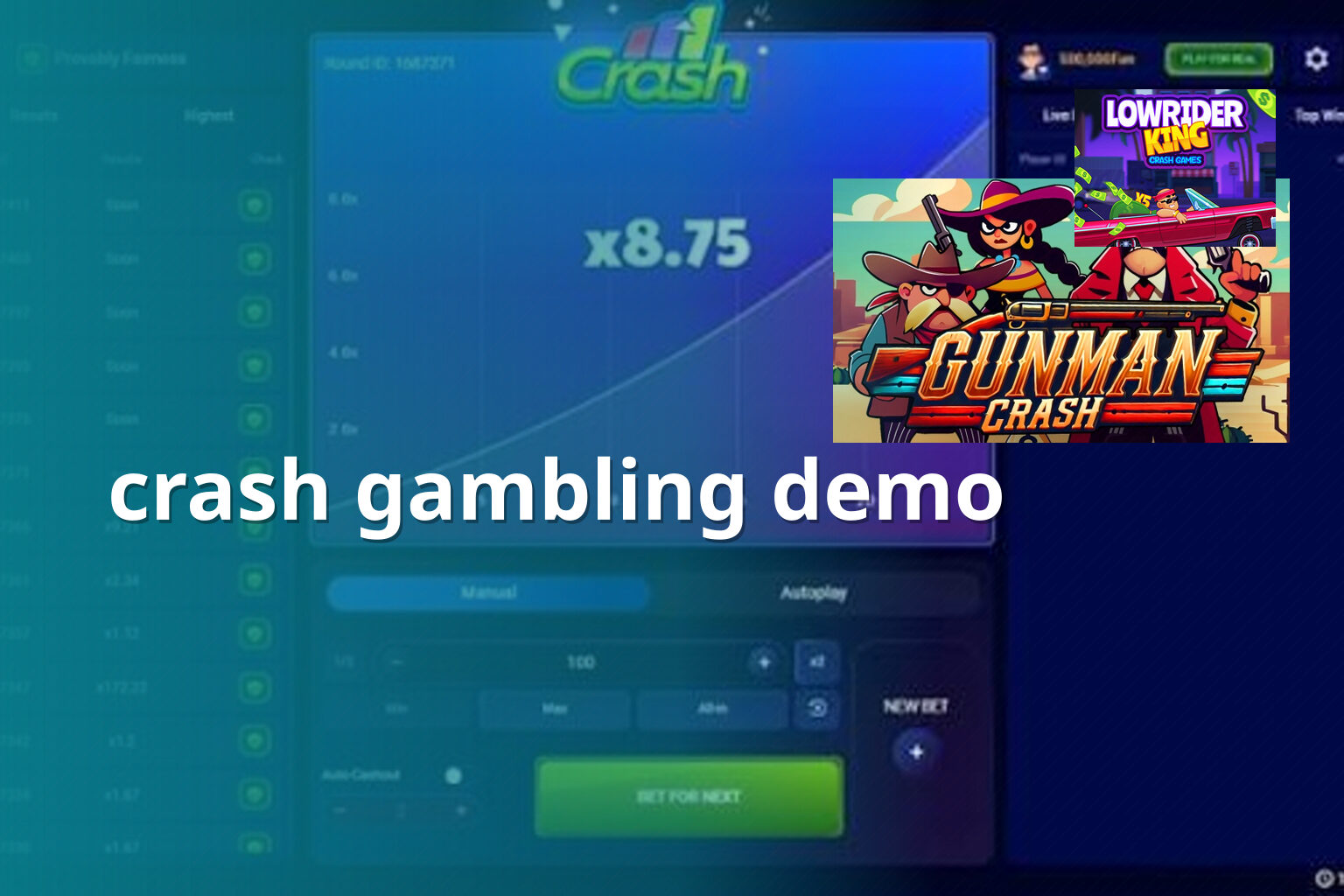 crash gambling demo - slots
