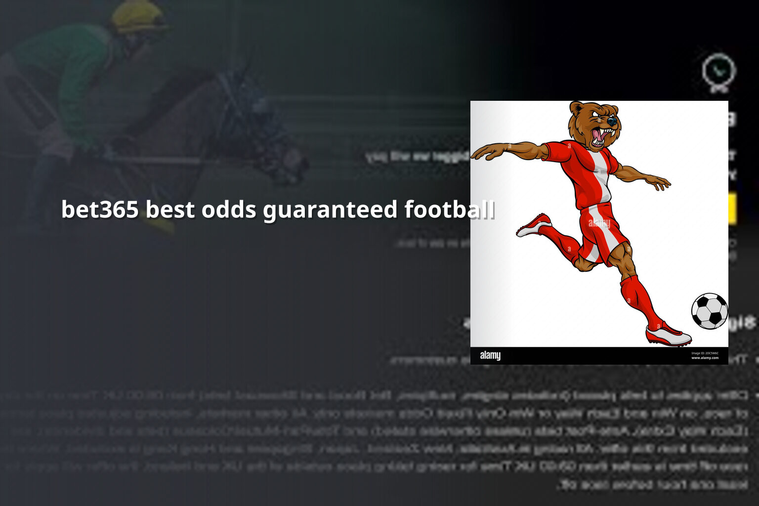 bet365 best odds guaranteed football - gaming_brand