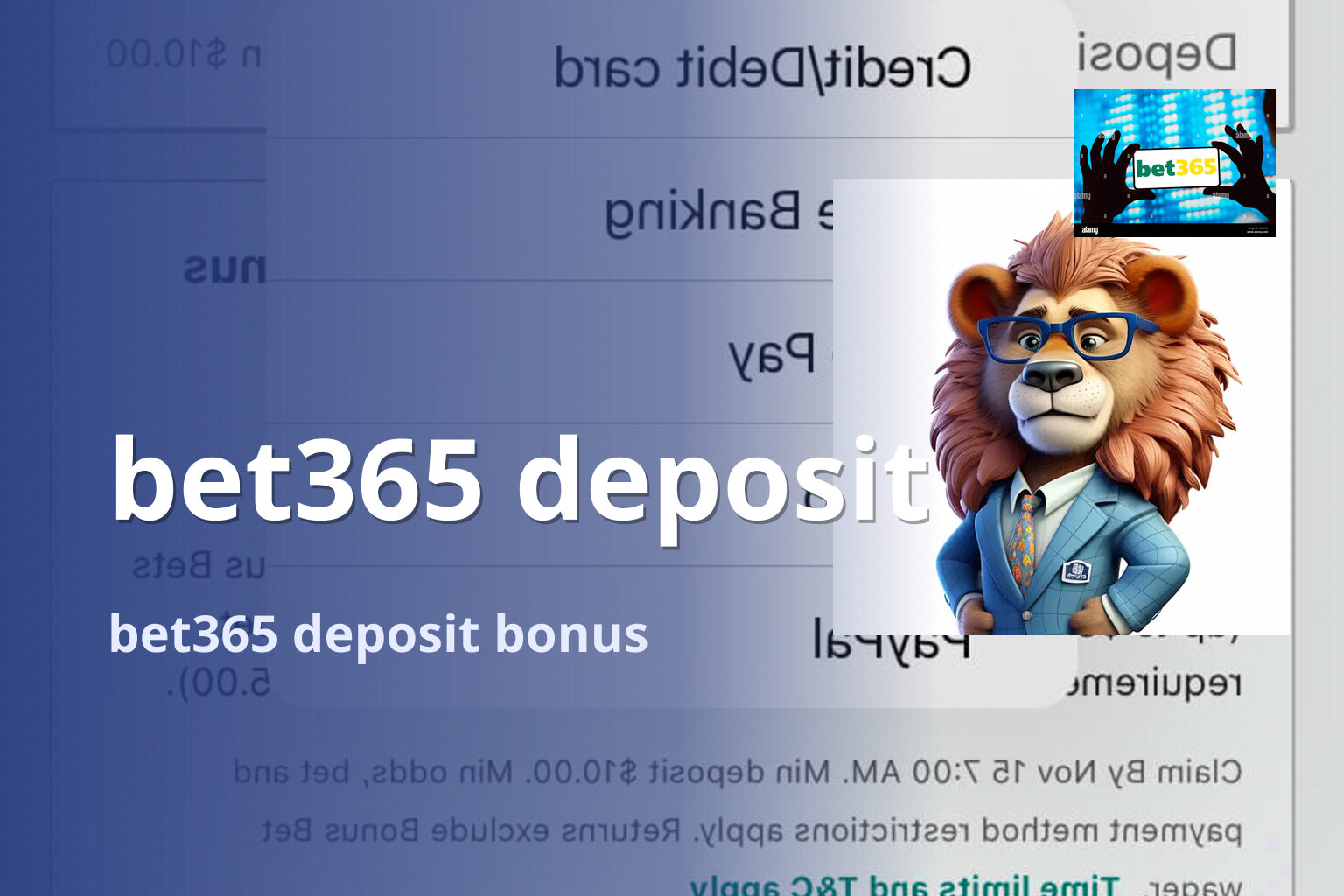 bet365 deposit bet365 deposit bonus