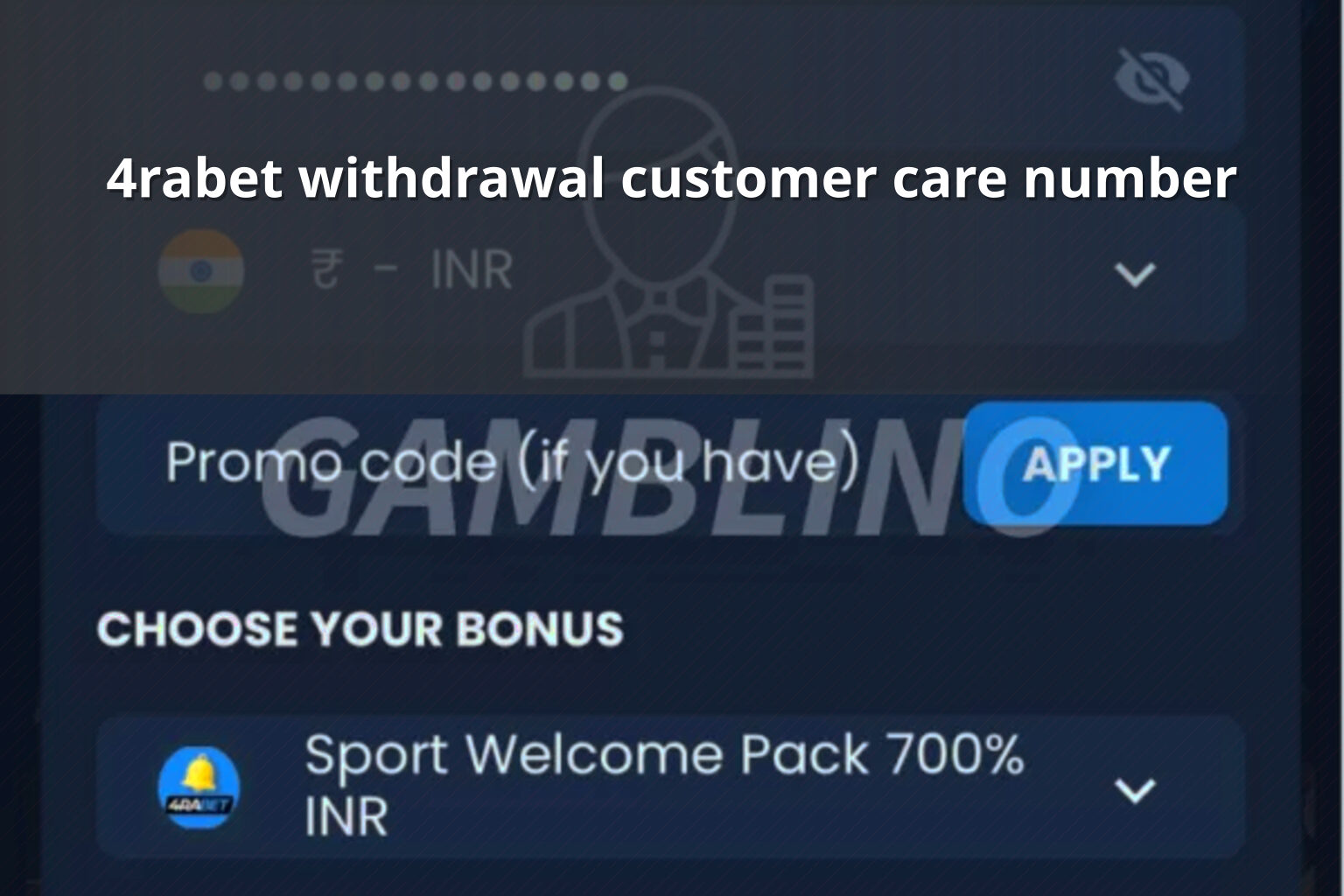 4rabet withdrawal customer care number - gaming_brand