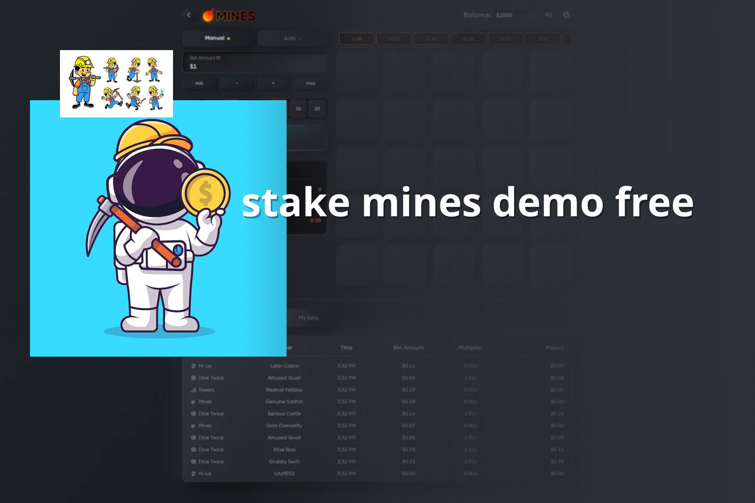 stake mines demo free - gaming_brand