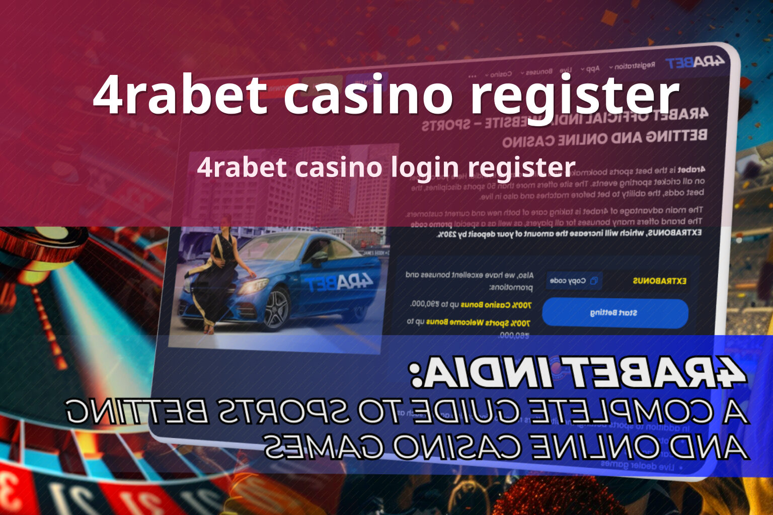 4rabet casino register - gaming_brand