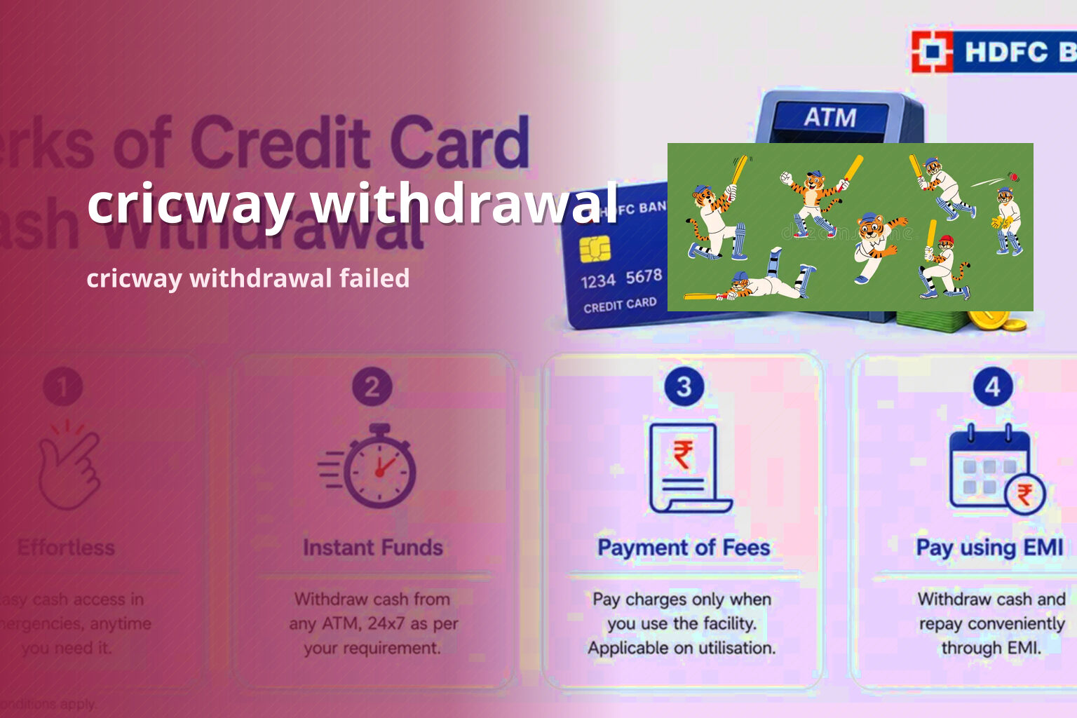 cricway withdrawal cricway withdrawal failed
