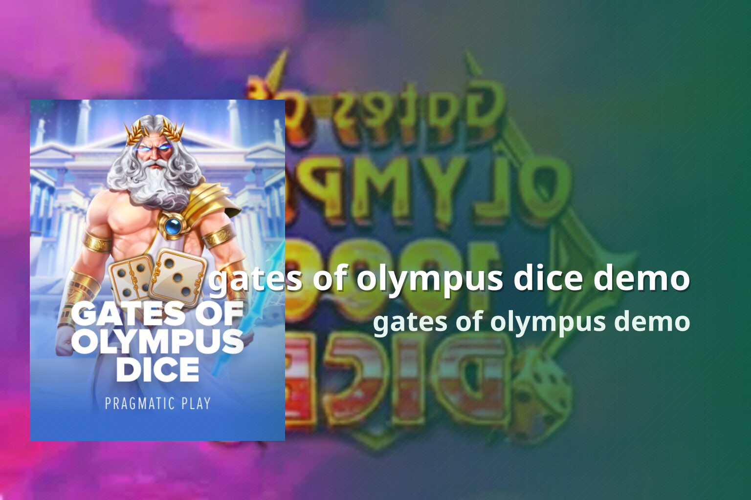 gates of olympus dice demo gates of olympus demo