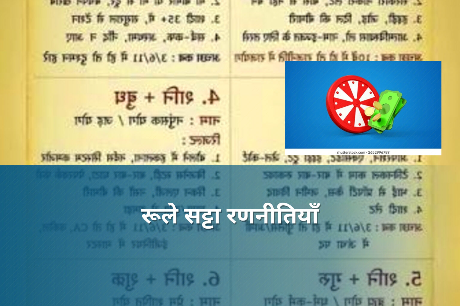 रूले सट्टा रणनीतियाँ - casino