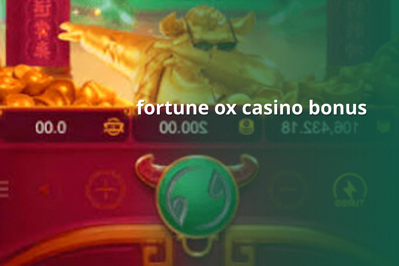 fortune ox casino bonus - slots