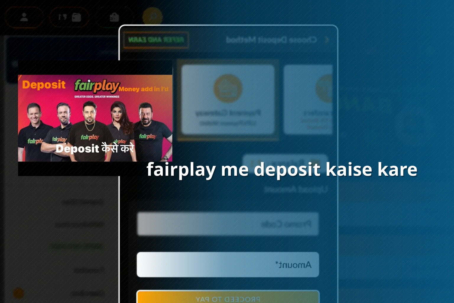 fairplay me deposit kaise kare - gaming_brand