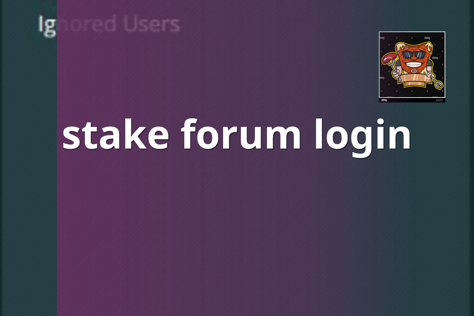 stake forum login - gaming_brand