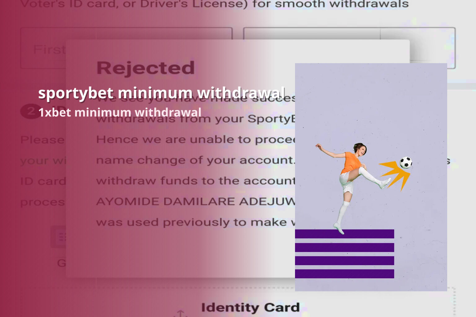 sportybet minimum withdrawal 1xbet minimum withdrawal