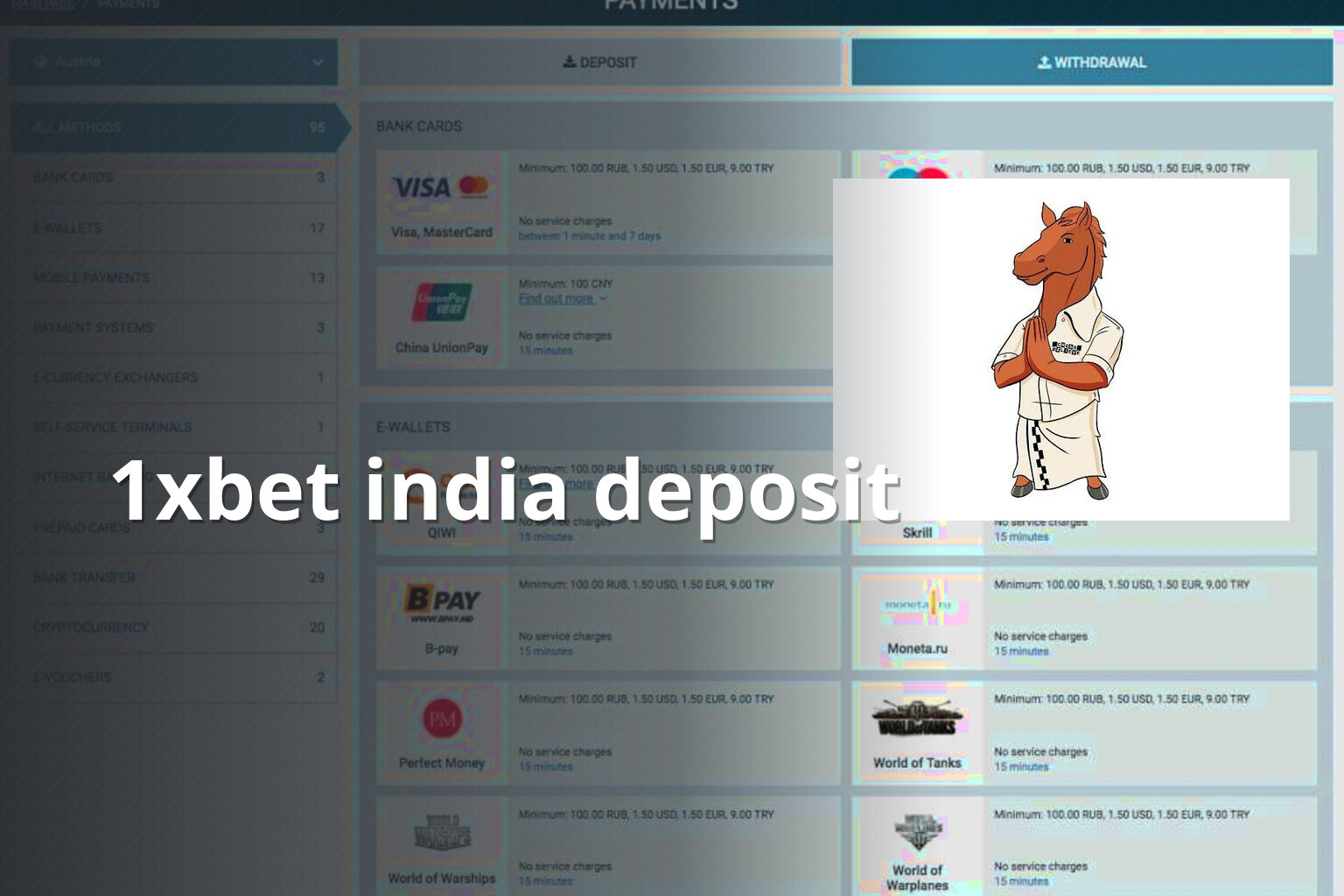 1xbet india deposit - gaming_brand