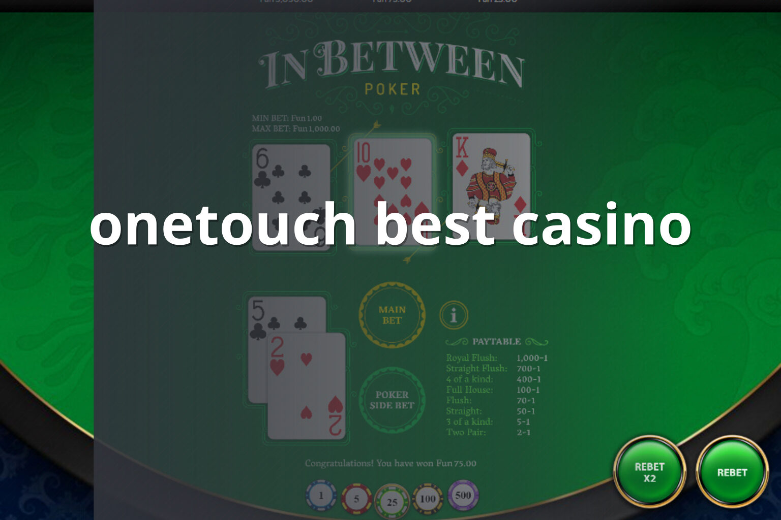 onetouch best casino - casino