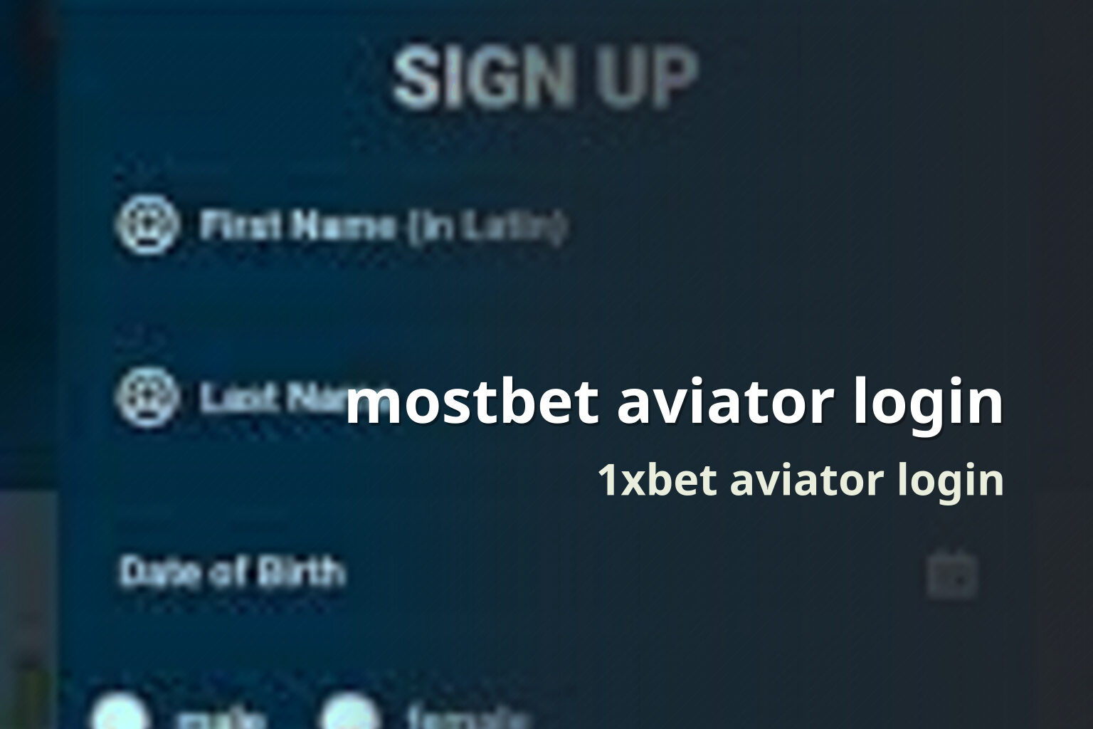 mostbet aviator login - gaming_brand