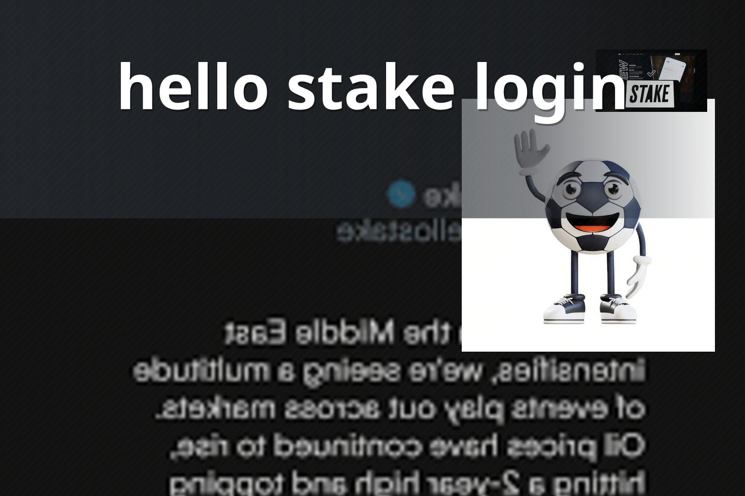 hello stake login - gaming_brand
