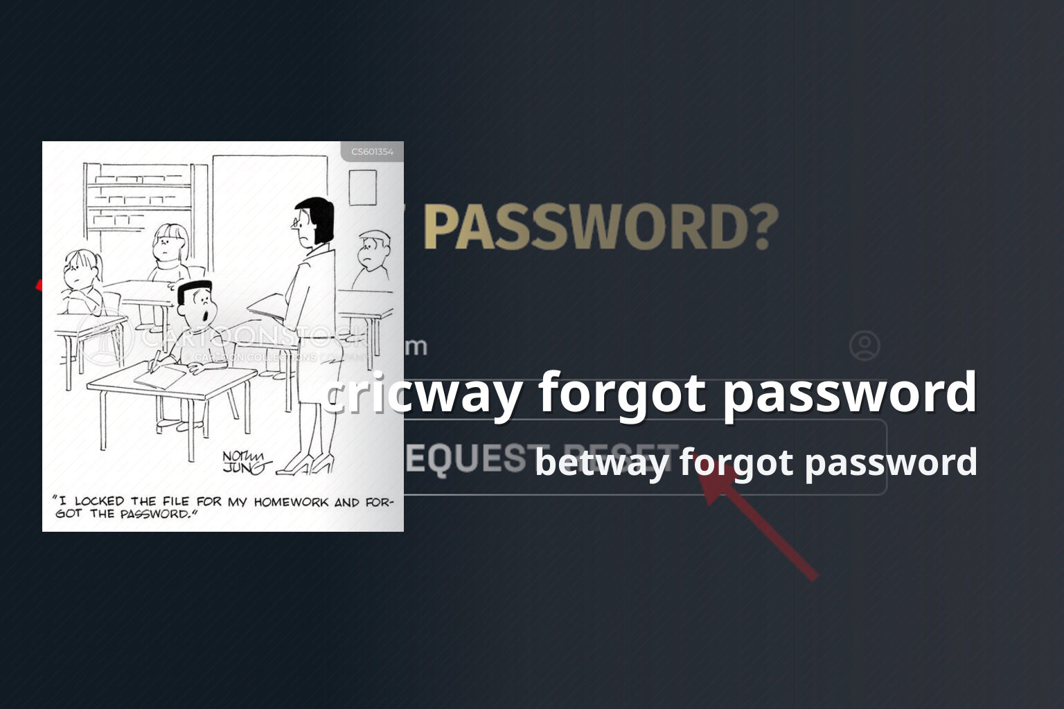 cricway forgot password betway forgot password