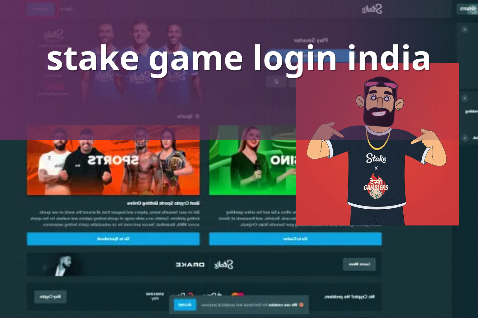 stake game login india - gaming_brand