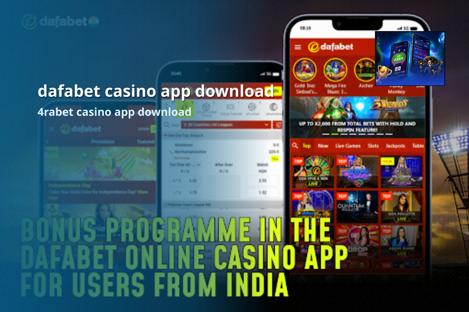 dafabet casino app download 4rabet casino app download