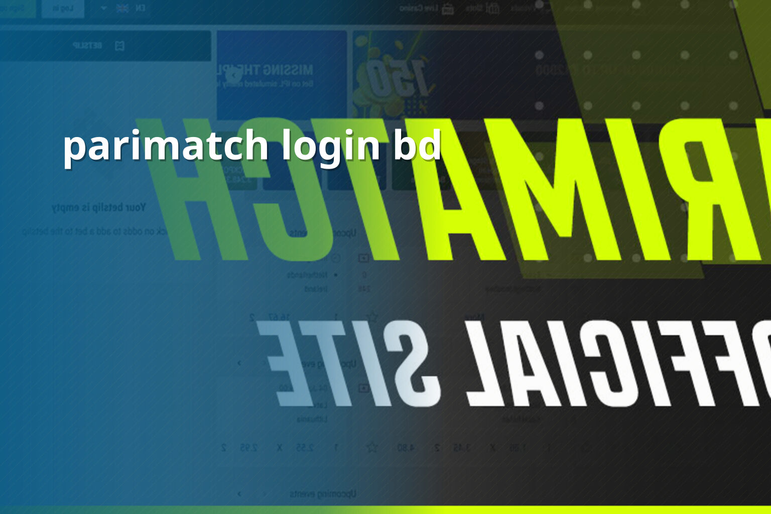 parimatch login bd - gaming_brand