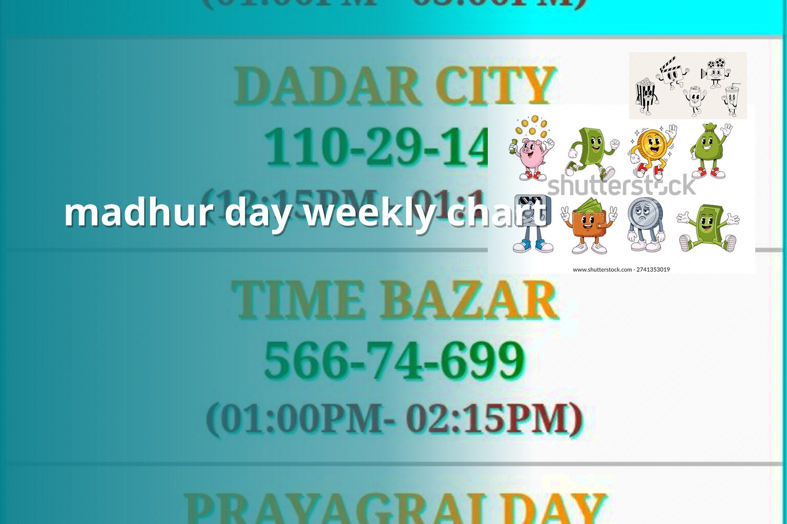 madhur day weekly chart - online_gaming