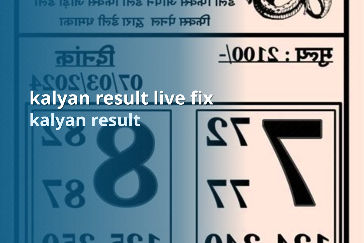 kalyan result live fix - matka_satta