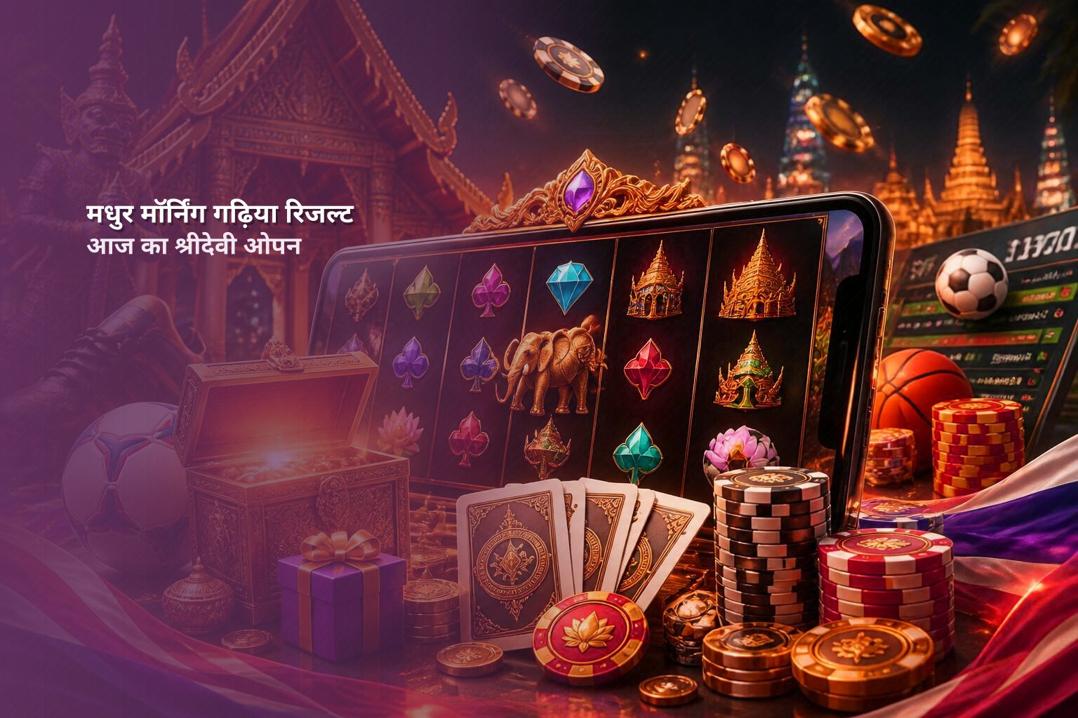 मधुर मॉर्निंग गढ़िया रिजल्ट आज का श्रीदेवी ओपन