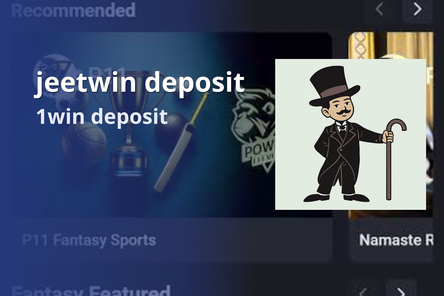 jeetwin deposit 1win deposit