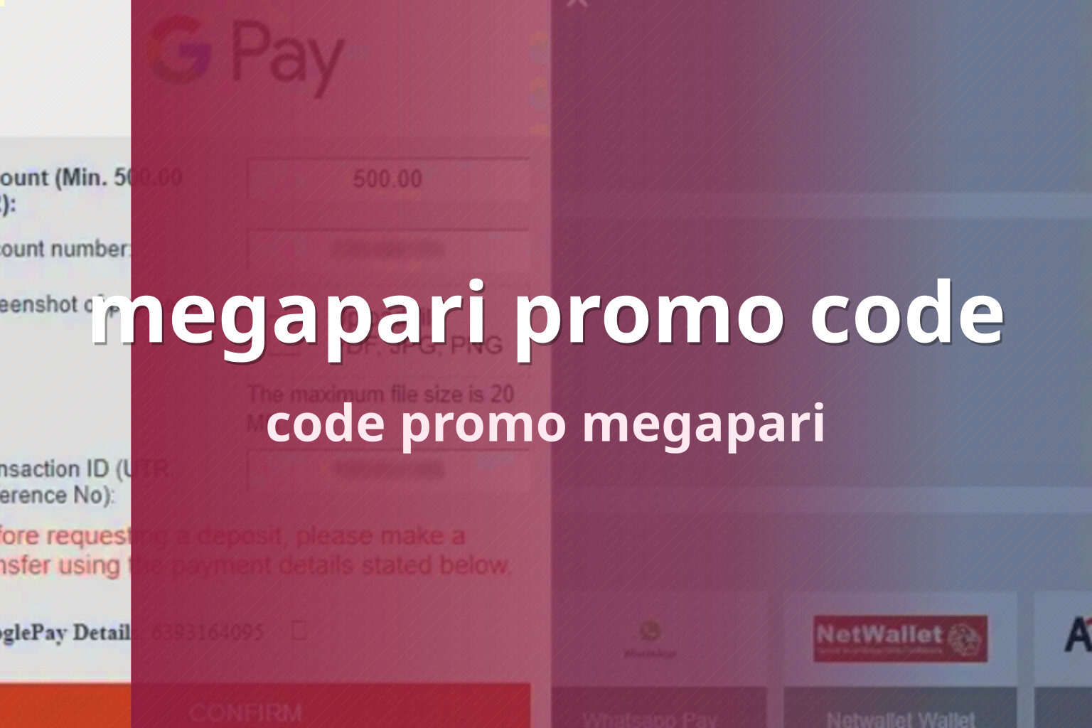 megapari promo code code promo megapari