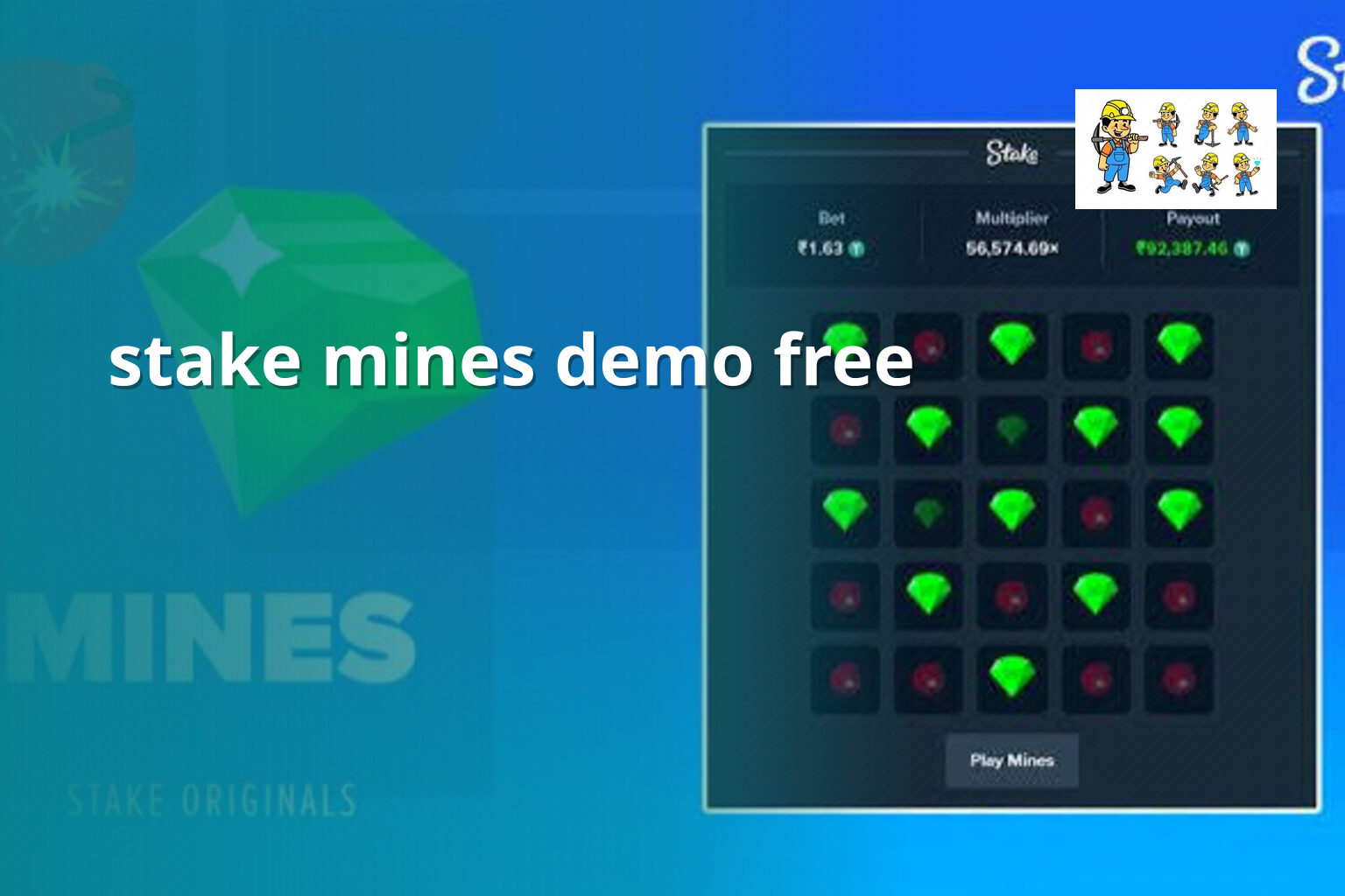 stake mines demo free - gaming_brand
