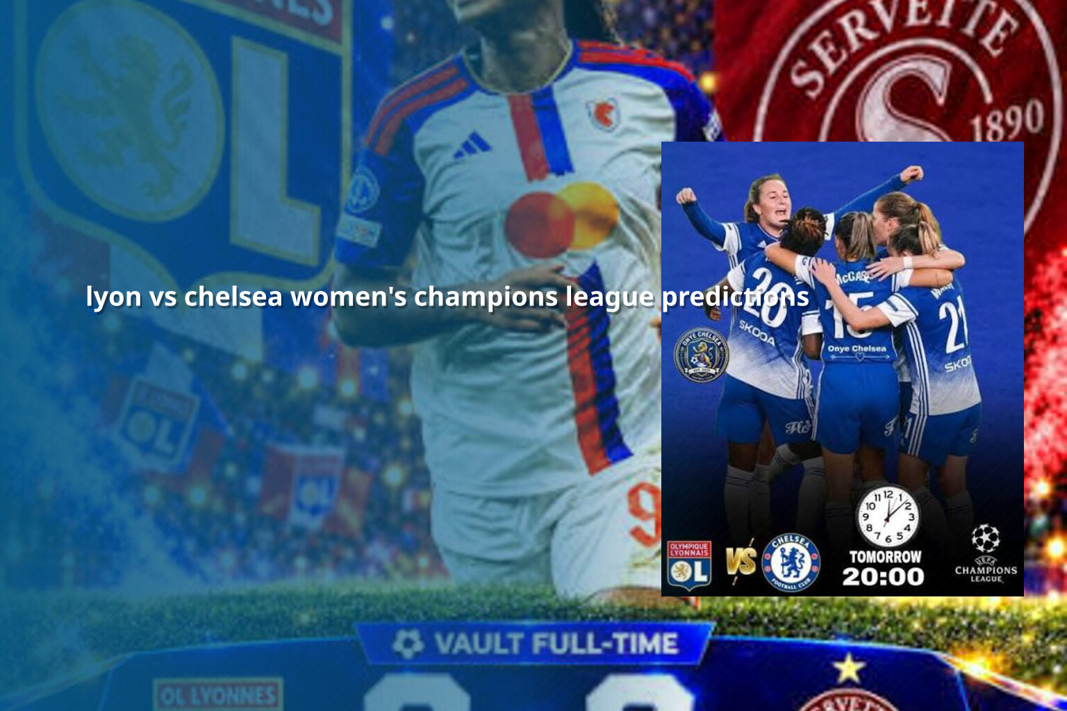 lyon vs chelsea women's champions league predictions - sportsbook